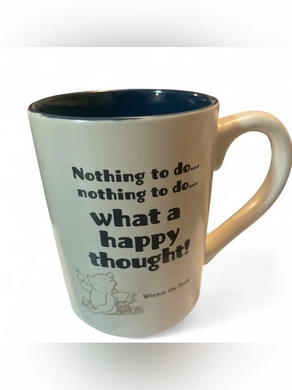 Winnie the Pooh Hallmark Mug Disney 13 oz Capacity Nothing to Do Happy Thought